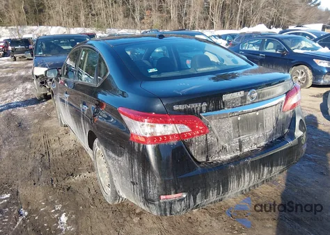 2015 Nissan Sentra Sv z USA, uszkodzony, nr VIN 3N1AB7AP7FL694297